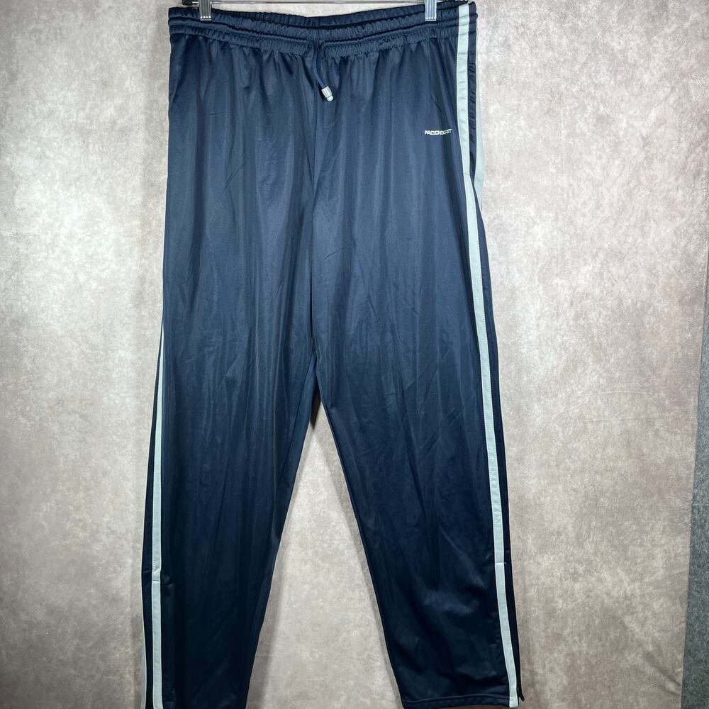 Vintage Paco Sport Track Pants Mens XL Navy‎ Blue Outdoor Drawstring 90s Y2K